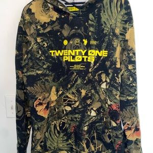 Twenty One Pilots Trench Hoodie. Size Large